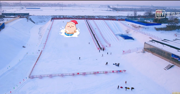 杨子为安迪建的滑雪场