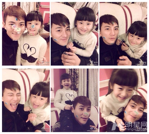 大左升级当爸爸 被干女儿森碟贴海绵宝宝