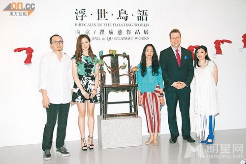 徐子淇女儿练画有血有泪 虚惊一场否认家暴