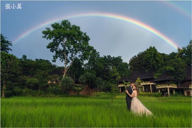 沈腾王琦婚纱照