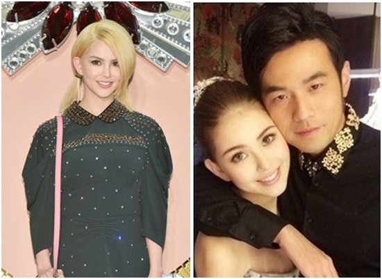 昆凌一头金发惊艳亮相活动 自曝头发是周杰伦陪做的