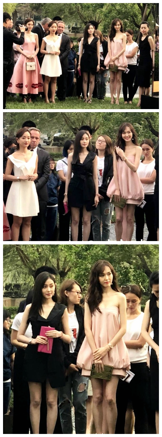 唐嫣张天爱唐艺昕杨蓉同框 你们觉得谁的颜值更高些？