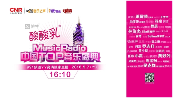 MusicRadio中国TOP音乐盛典怎么玩最嗨？就上YY直播