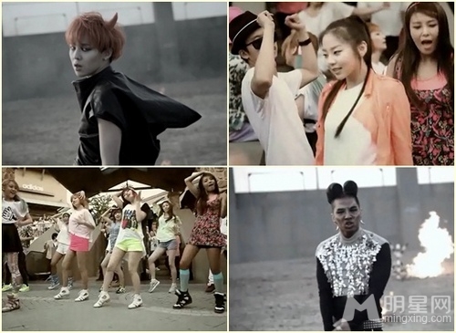 BigBang与Wonder Girls同时回归 破格VS派对
