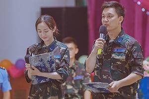 杨幂李锐部队上演“我们约会吧”  刘金沂队长获表白