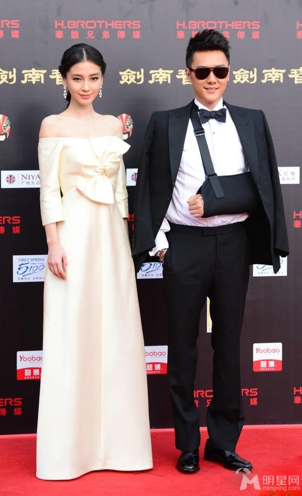 华谊20周年庆典众星云集冯绍峰宋丹丹带伤出席_图-8