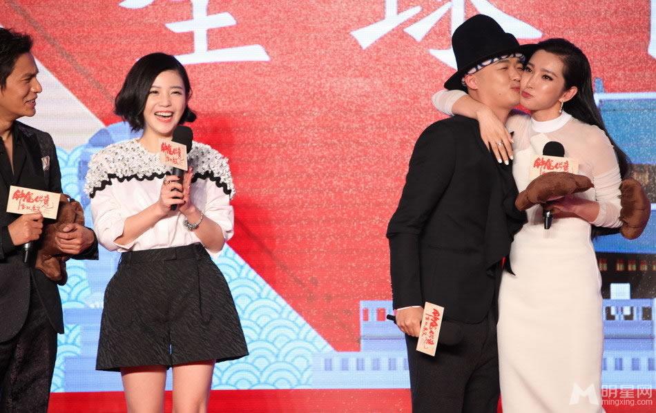 钟馗伏魔首映礼李冰冰强吻陈坤_图-18