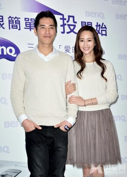 张钧甯蓝正龙2015年2月出席代言明基活动_图-10
