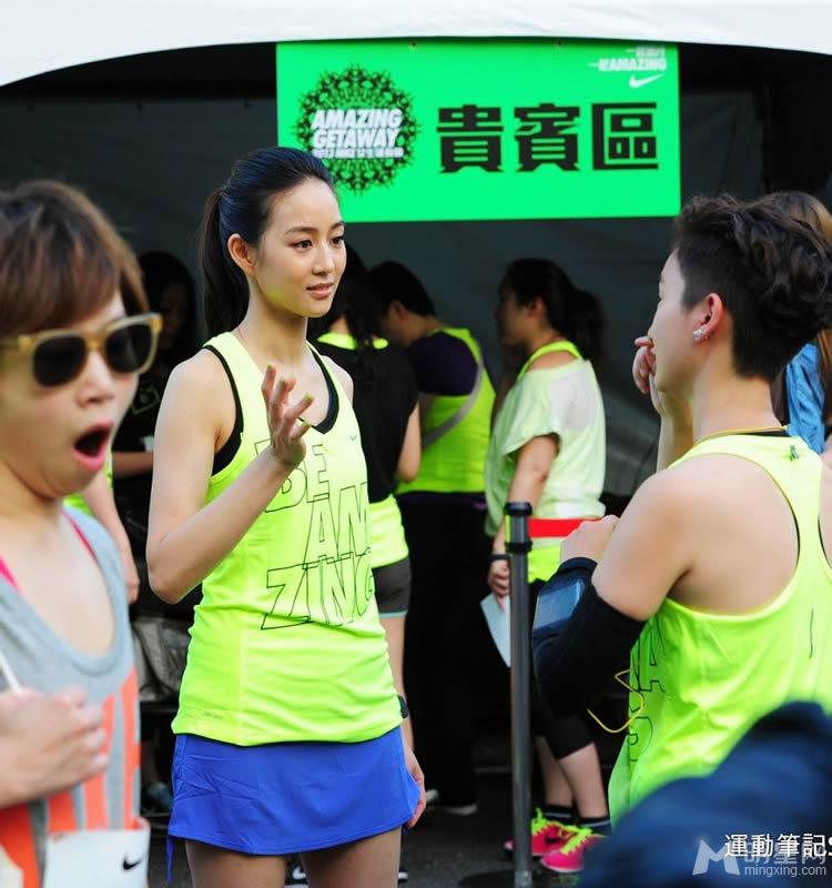 张钧甯出席2013Nike女生运动节活力十足_图-6