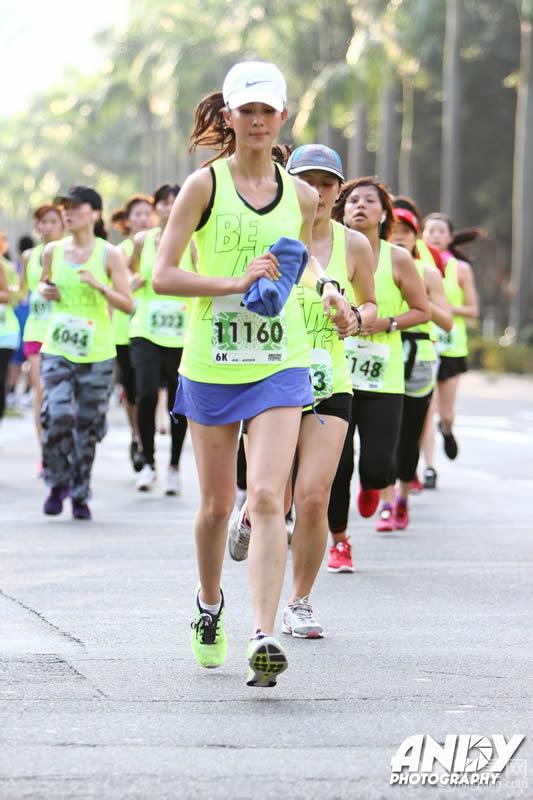 张钧甯出席2013Nike女生运动节活力十足_图-4