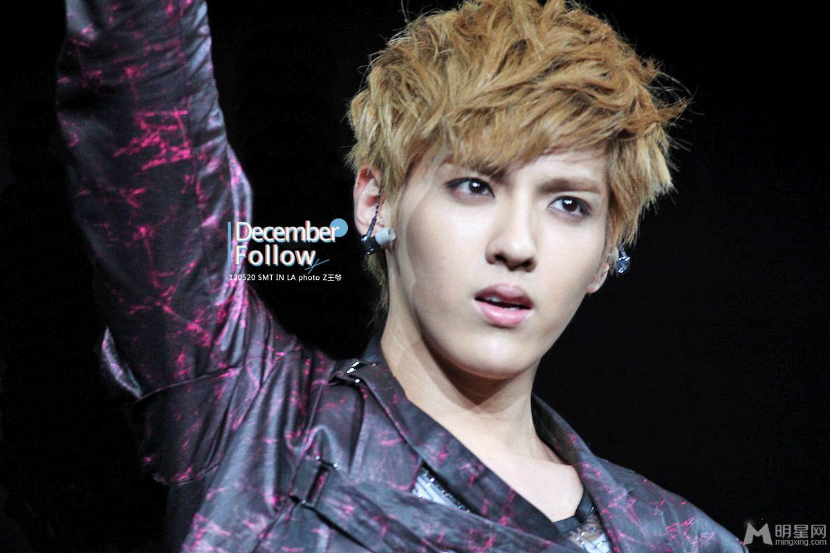 吴亦凡2012年美国洛杉矶SMTOWN演唱会帅气开嗓_图-15