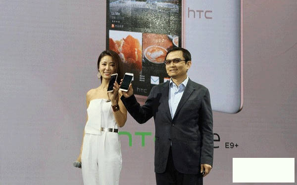 女神林心如现场助阵HTC正式发布M9+/E9+_图-2