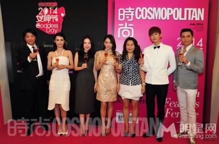 陈乔恩张翰助阵COSMO女神节钻石小鸟成明星新宠_图-3