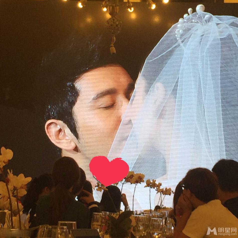 黄晓明杨颖婚礼内场布置超奢华亲吻掀高潮_图-16