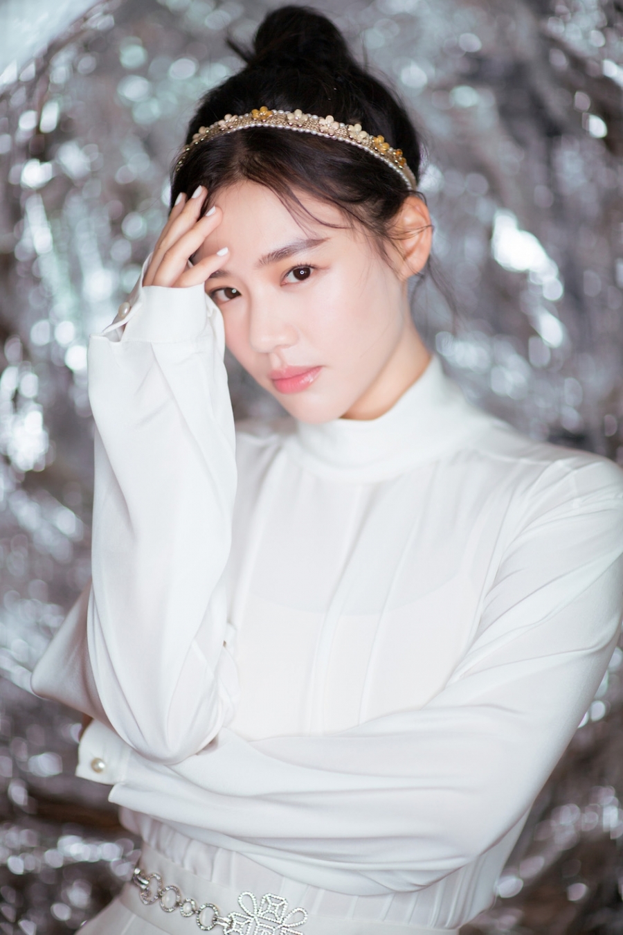 马思纯出席品牌活动化身“纯白小仙女”_图-10