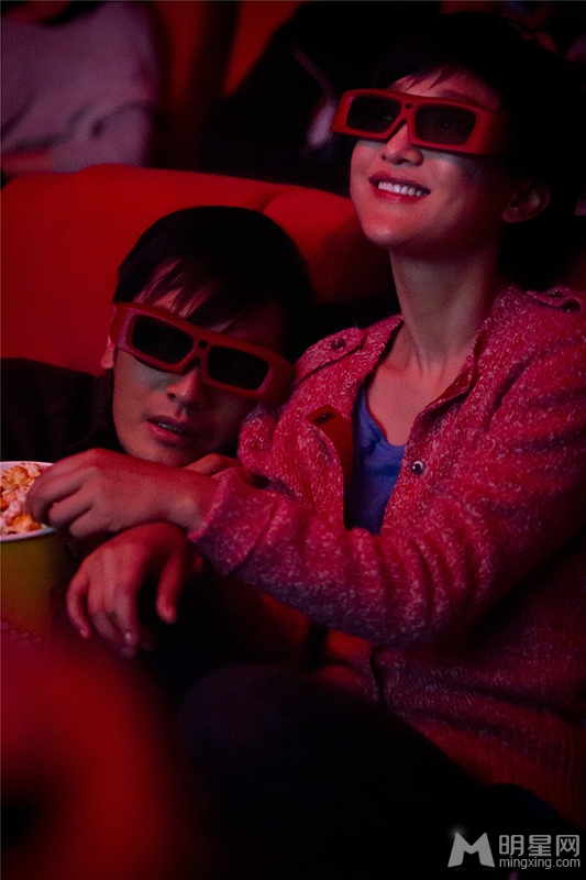 撒娇女人最好命剧照黄晓明周迅上演情侣_图-2