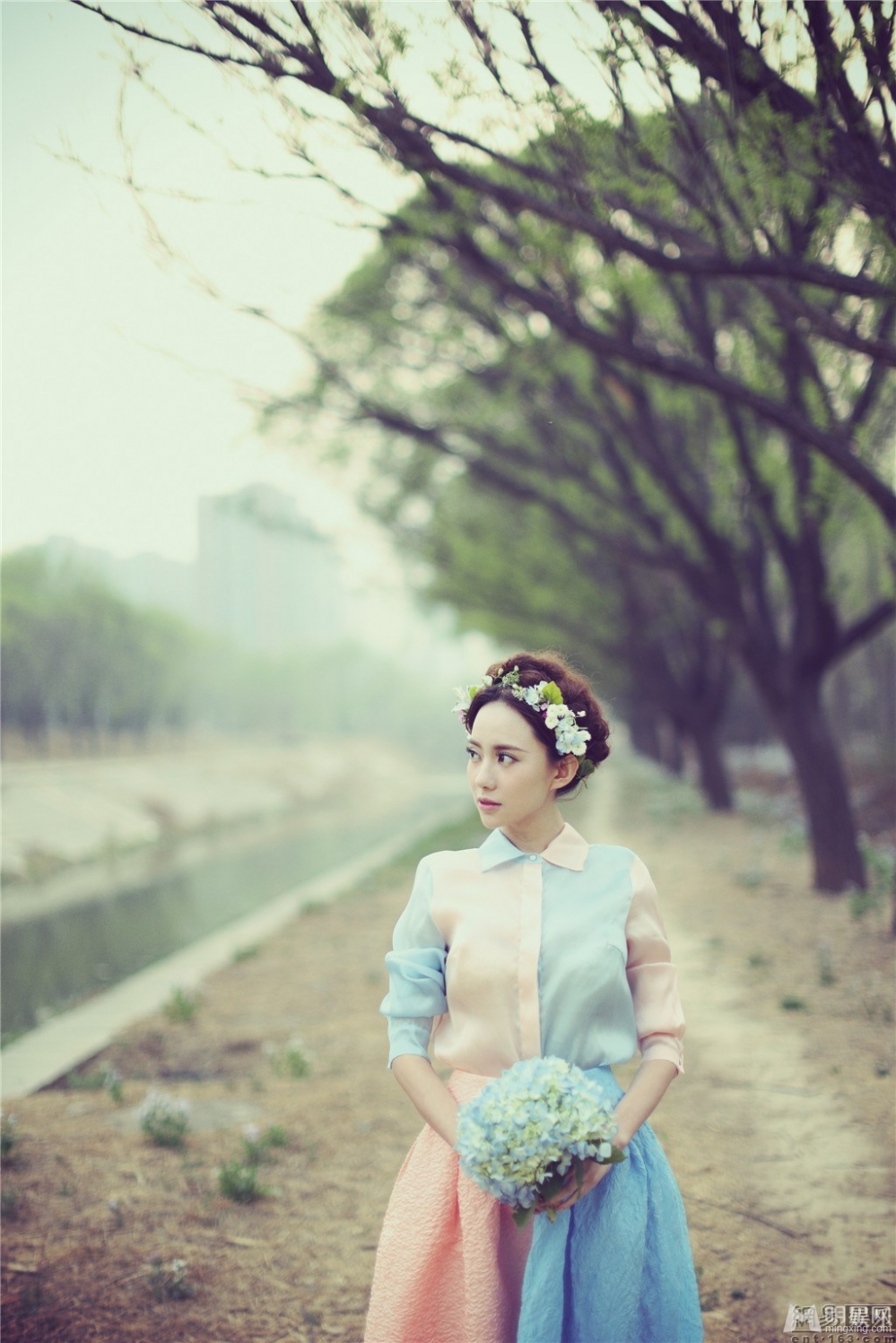 刘萌萌梦幻写真花仙子造型清新_图-5