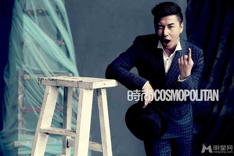 欧汉声时尚俏皮写真撇嘴坏笑大展魅惑男人味_图-5