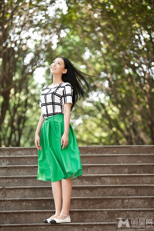 同桌的你曹阳森女写真_图-4