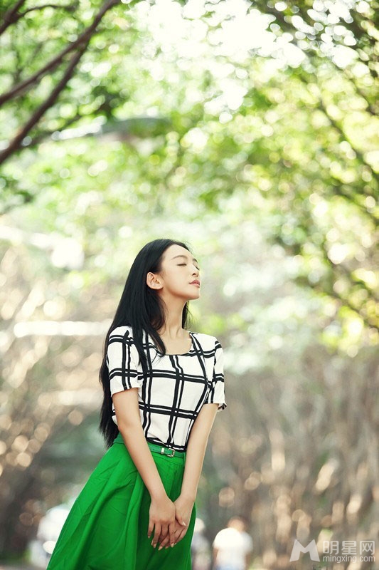 同桌的你曹阳森女写真_图-3