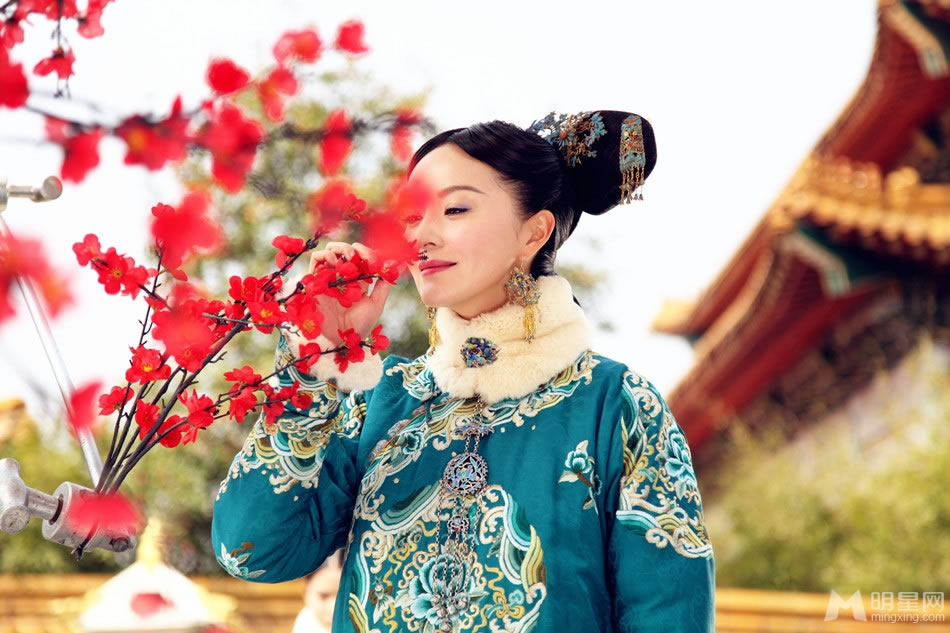 宫锁连城戴娇倩剧照莞尔一笑百媚生_图-1