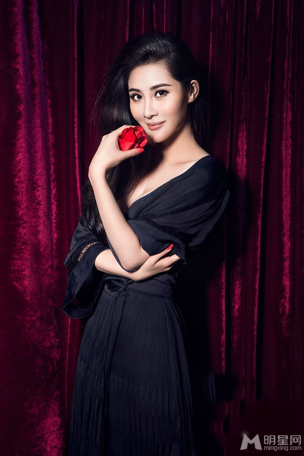 王澜霏优雅唯美写真透视性感风韵_图-5