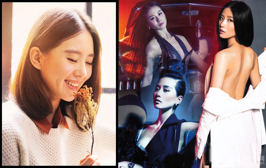 男人装女星大PK清纯女星颠覆性感_图-8