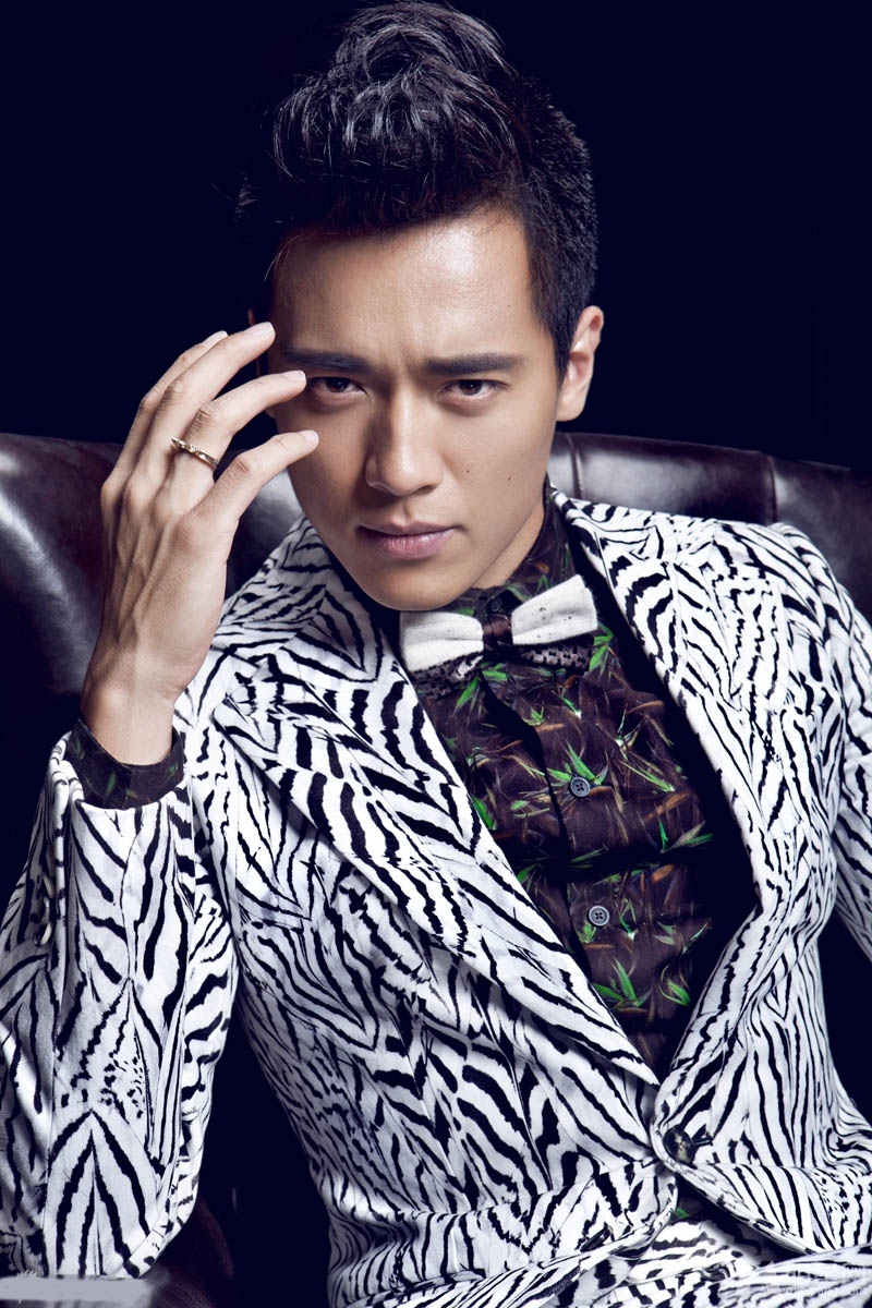 高云翔个性时尚写真曝光优雅造型彰显男人魅力_图-3