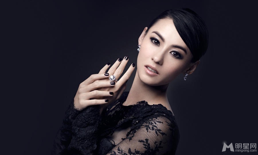 张柏芝魅惑杂志写真妩媚冷艳馥韵成熟_图-5