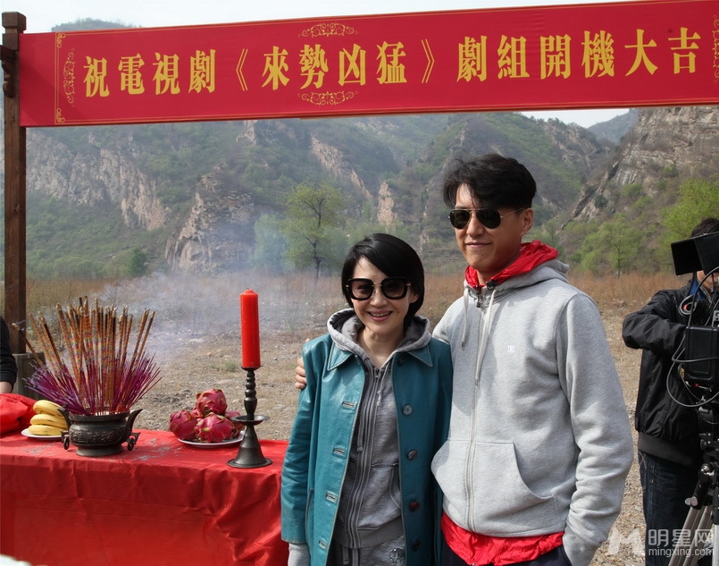 来势凶猛新剧开拍许晴造型首度曝光_图-12