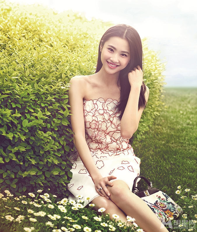 张慧雯花从写真曝光笑容甜美如花_图-4