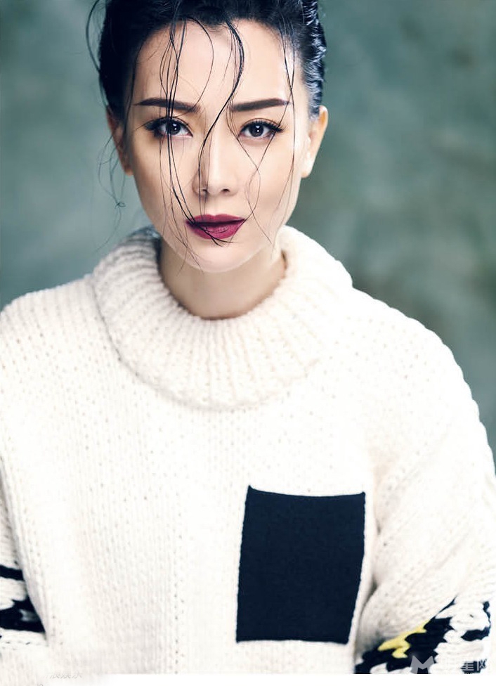 陈数时尚写真曝光性感红唇彰显高贵冷艳_图-10