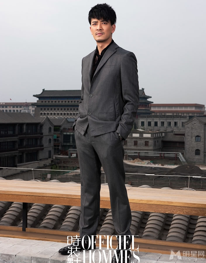 陈晓东成熟男人写真性感胡渣诠释新好男人_图-1
