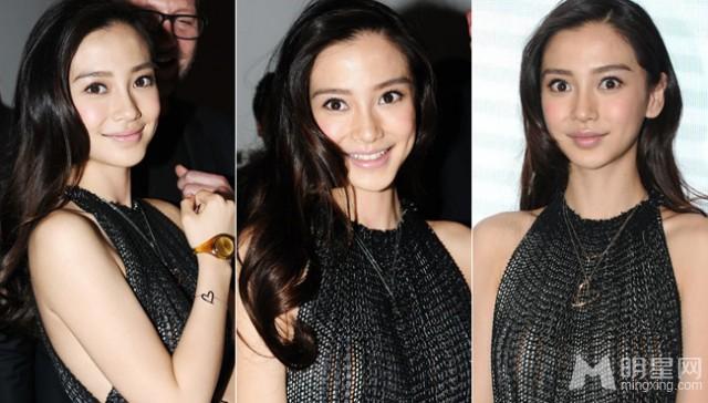Angelababy赴韩拍广告甜美笑容绽放春意_图-12