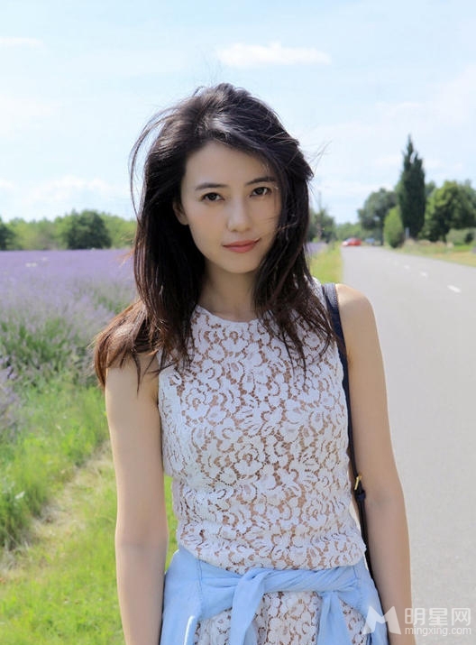 高圆圆法国薰衣草花海写真展女神自信魅力_图-7