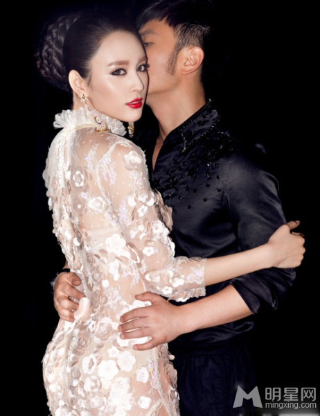 七夕祝福刘恩佑张熙媛浪漫婚纱照_图-2