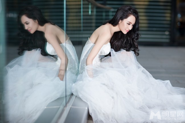 七夕祝福刘恩佑张熙媛浪漫婚纱照_图-4