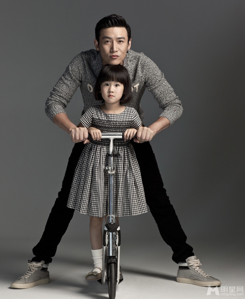陆毅贝儿拍写真帅爸萌娃吸金指数升级_图-8