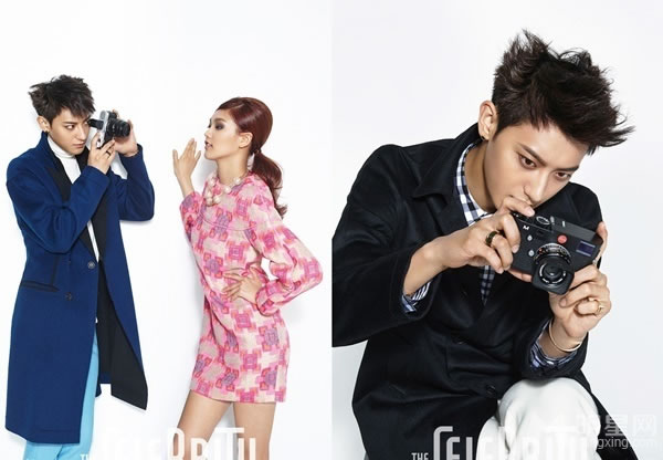 EXO成员黄子韬写真冷魅眼妆展魅惑_图-1