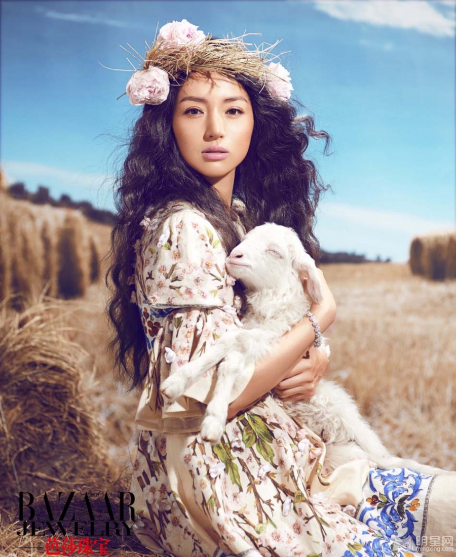 董璇杂志大片曝光唯美浪漫梦幻动人_图-13