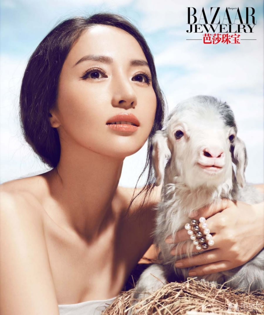 董璇杂志大片曝光唯美浪漫梦幻动人_图-1