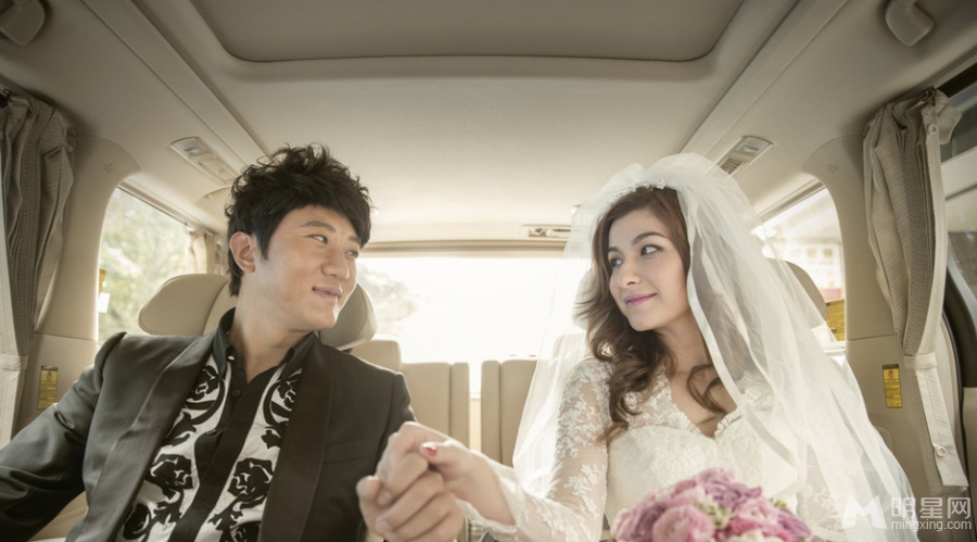 关喆结婚照曝光美艳混血娇妻获赞_图-6