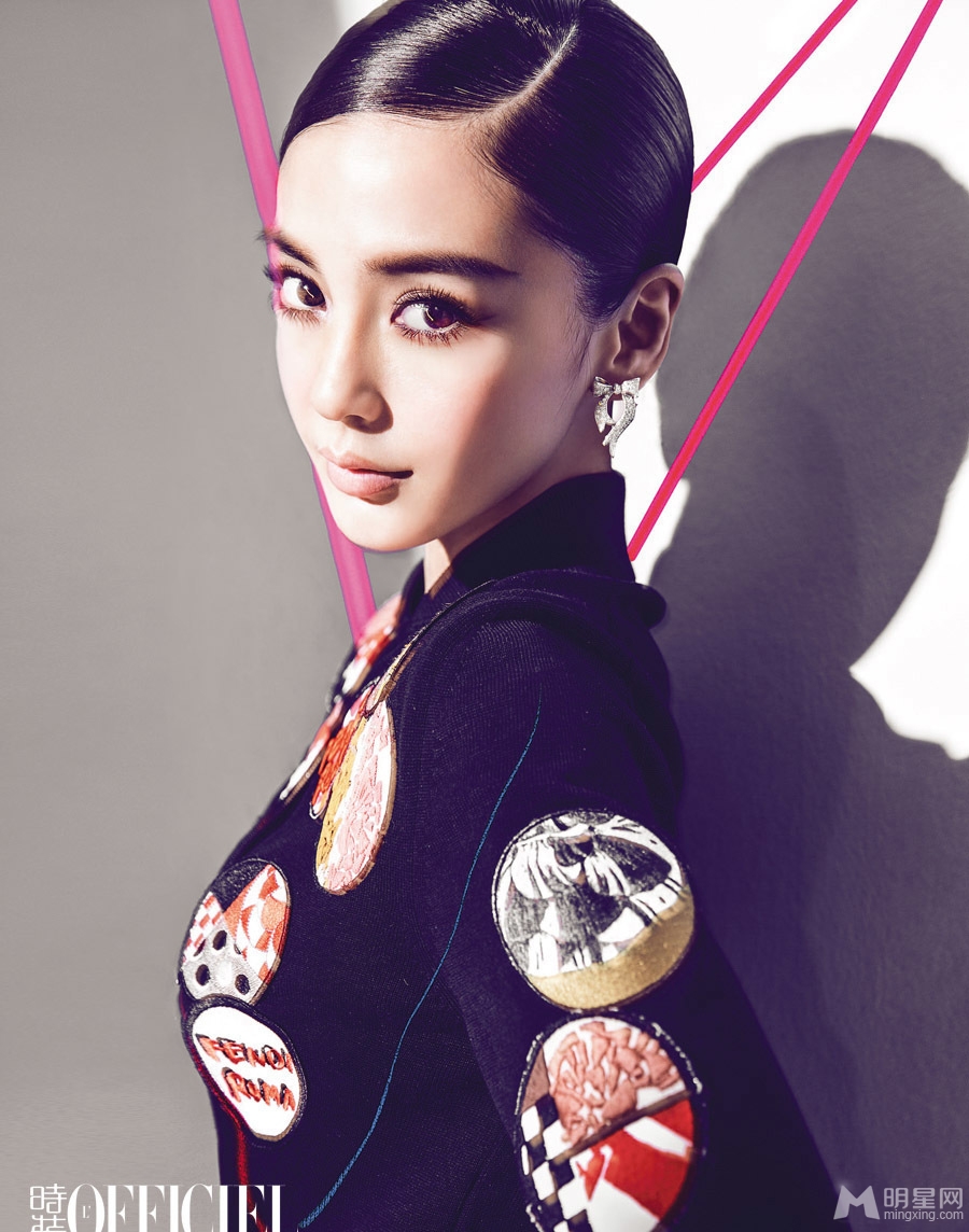 Angelababy时尚登封面散发动人魅力_图-4