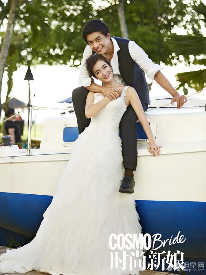 李佳航李晟浪漫婚纱照深情相望甜蜜升级_图-11