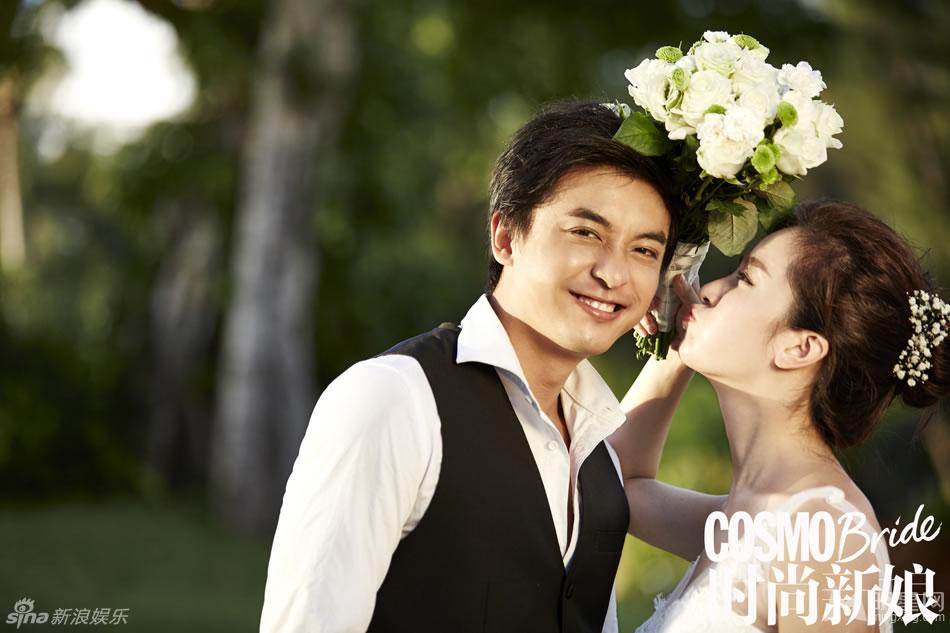 李佳航李晟浪漫婚纱照深情相望甜蜜升级_图-2