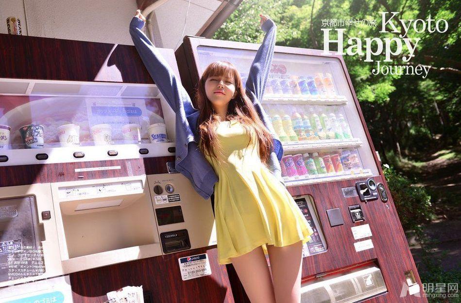 宅男女神叶梓萱日本京都田园清纯唯美写真_图-2