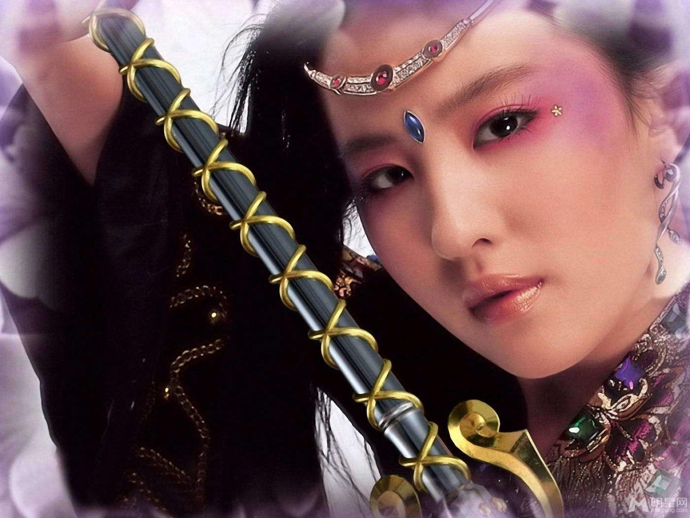 刘亦菲变身武侠少女魅力性感古装写真_图-12