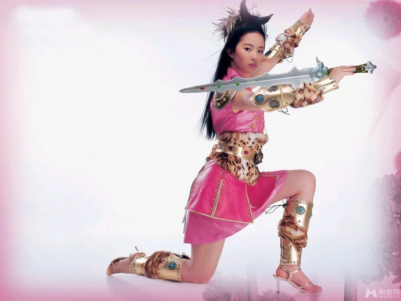 刘亦菲变身武侠少女魅力性感古装写真_图-7