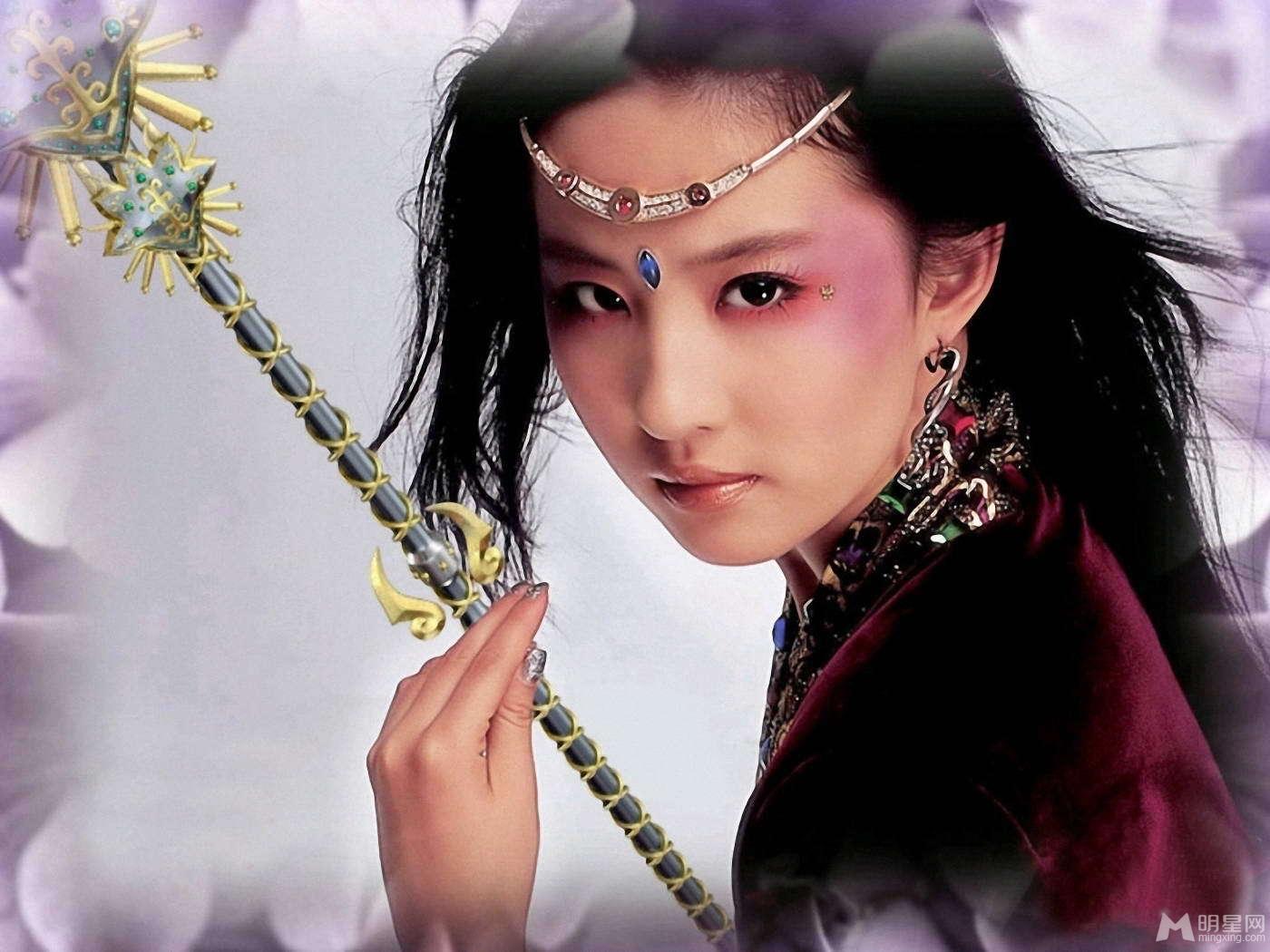 刘亦菲变身武侠少女魅力性感古装写真_图-5
