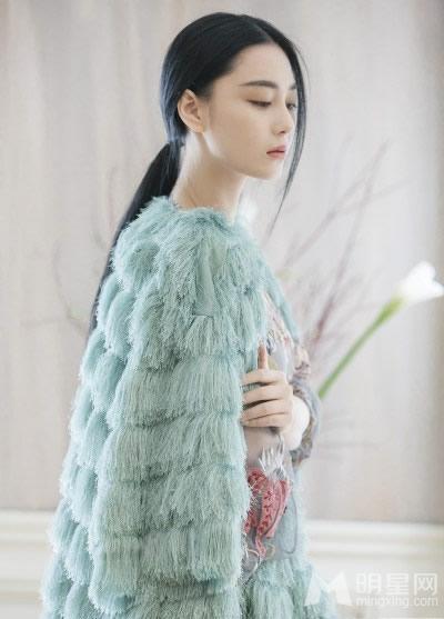 张馨予仙气生日写真女神范酷似范冰冰_图-4